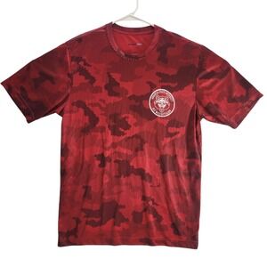 Arkansas State Red Wolves Sports Tek ROTC T-Shirt Size Medium Short‎ Sleeve Red